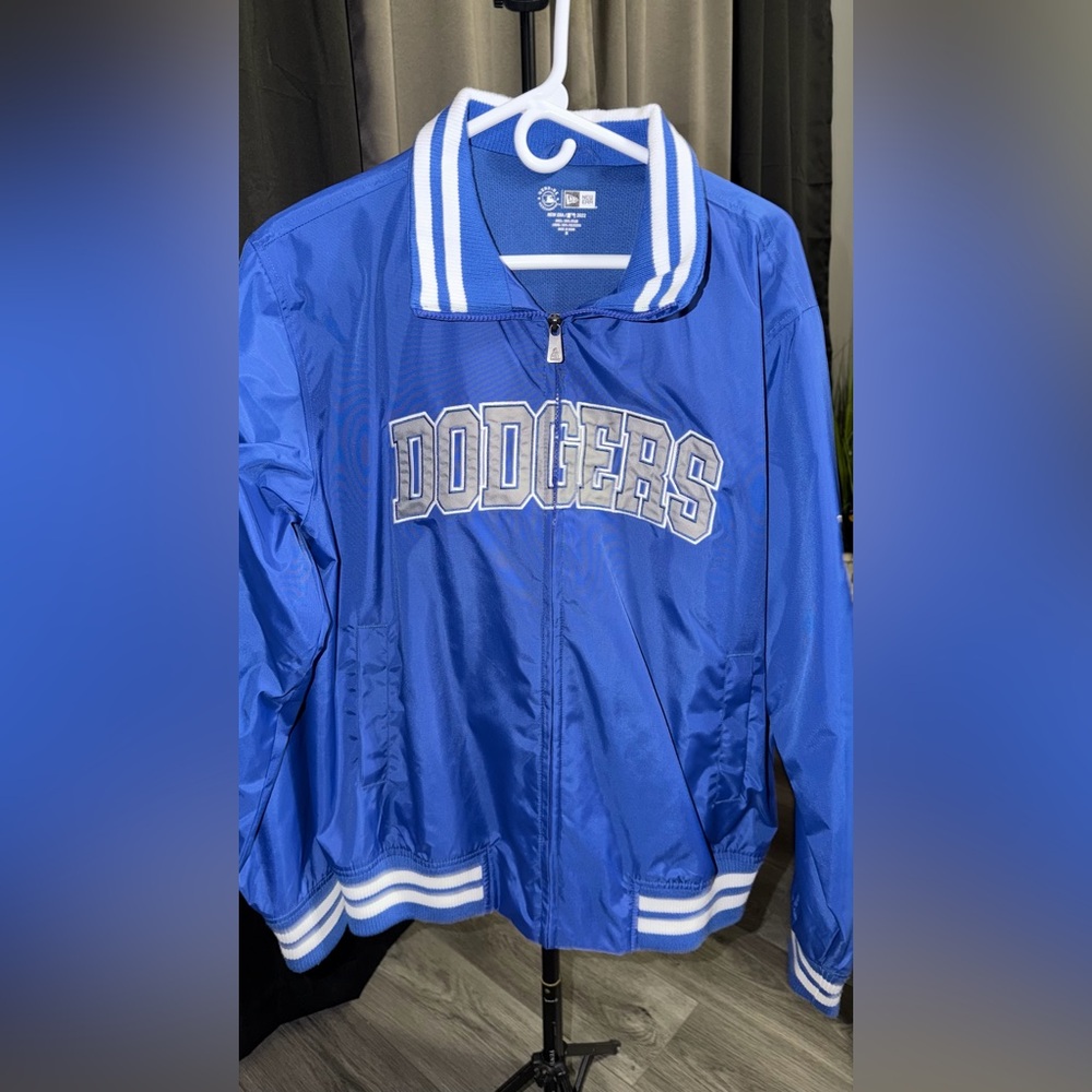 New Era Dodgers Blue Jacket
